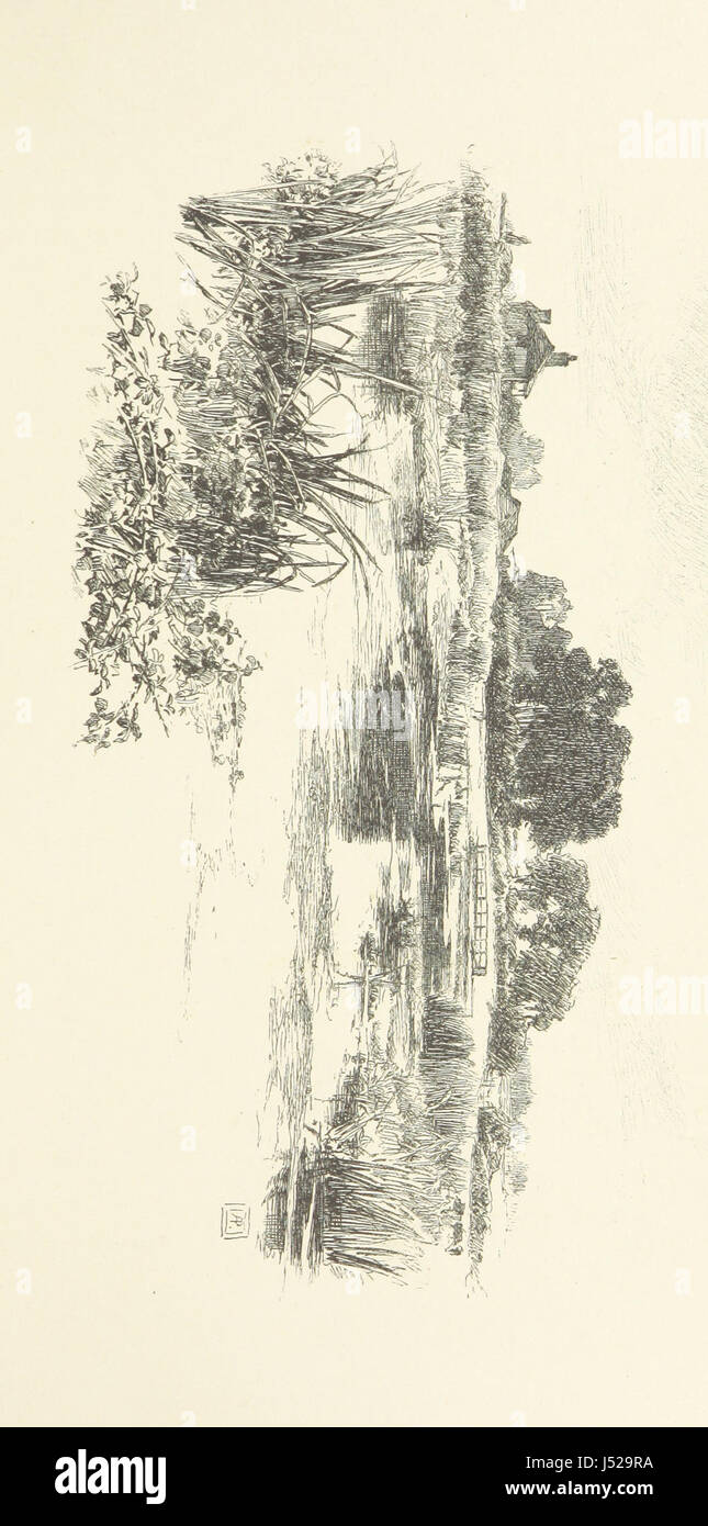 "Das ruhige Leben." Bestimmte Verse von verschiedenen Händen: das Motiv dargelegten in einem Prolog und Epilog von Austin Dobson; das ganze verziert mit... Zeichnungen von E. A. Abbey und A. Parsons Stockfoto