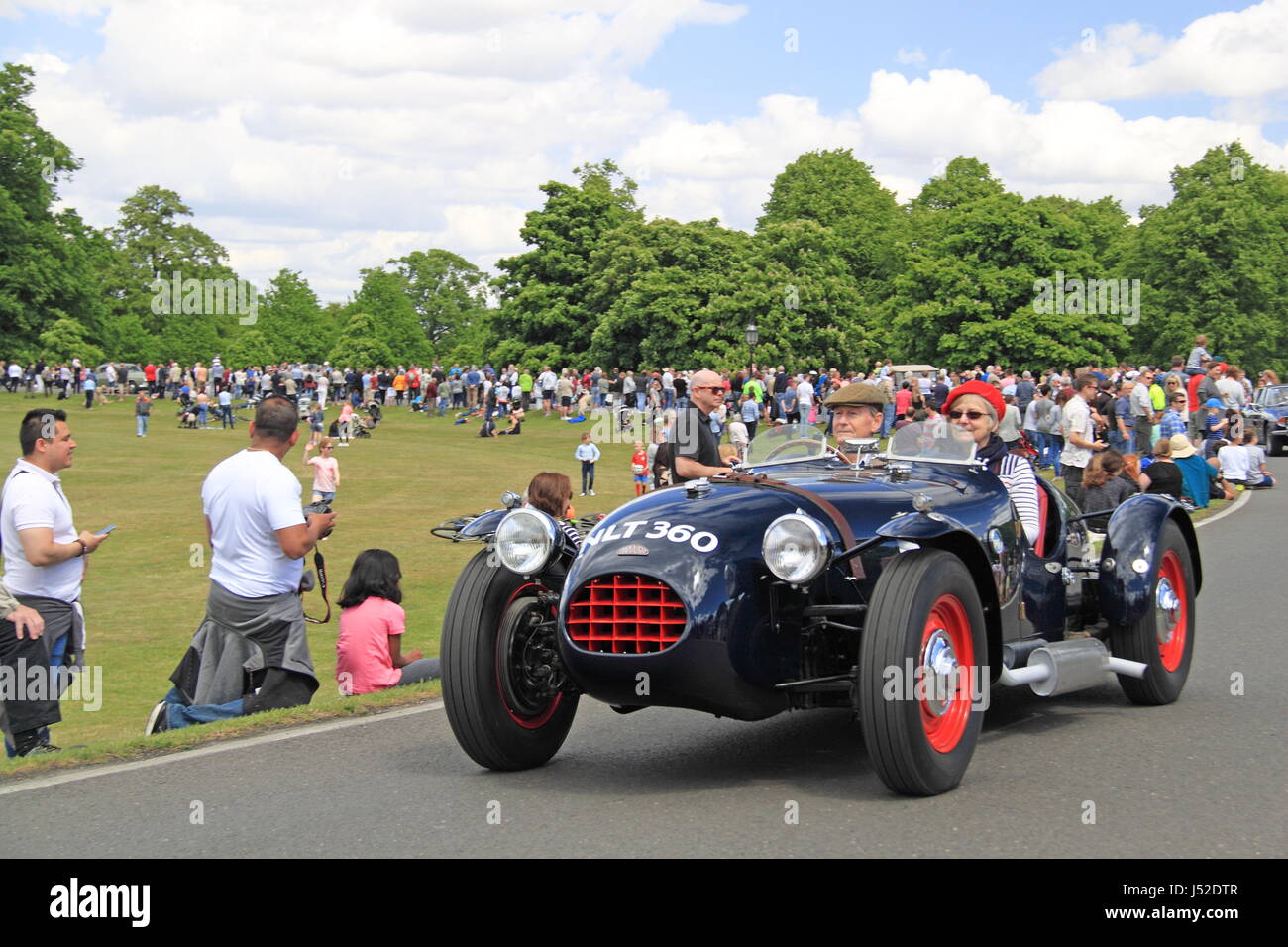 Connaught L3/SR Roadster (1953). Chestnut Sunday, 14. Mai 2017. Bushy Park, Hampton Court, London, England, Großbritannien, Großbritannien, Europa. Stockfoto