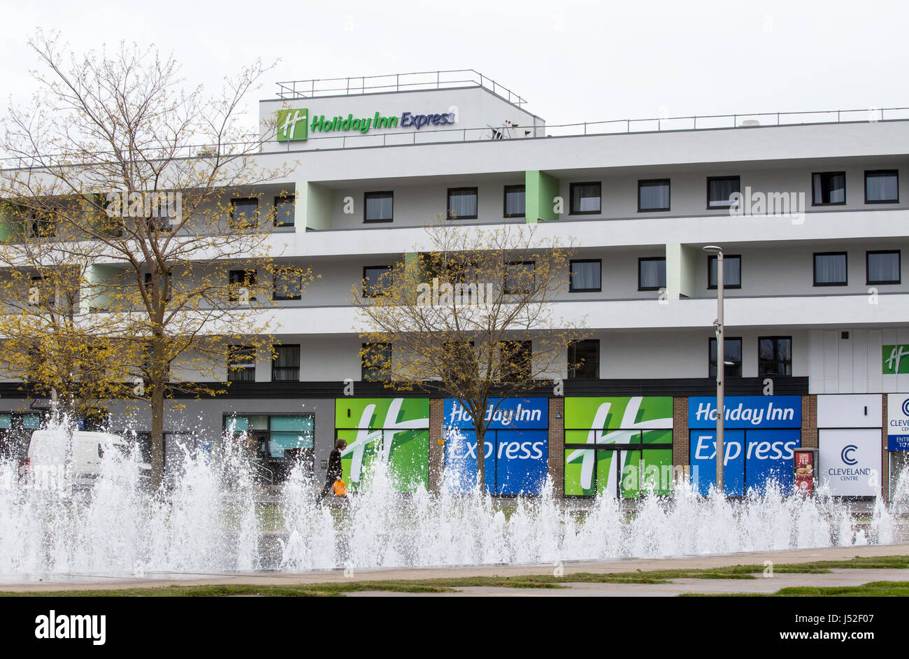 Holiday Inn Express Hotel Middlesbrough Stockfoto