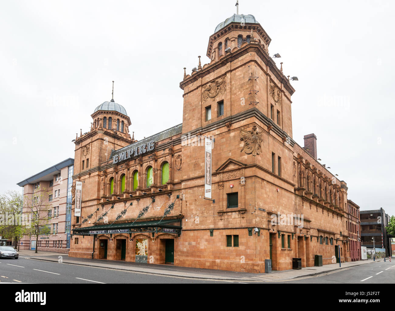 Middlesbrough-Reich wurde 1897 als einer Music Hall erbaut, es ist jetzt eine dreistöckige Nacht Club- und Veranstaltungsort Stockfoto