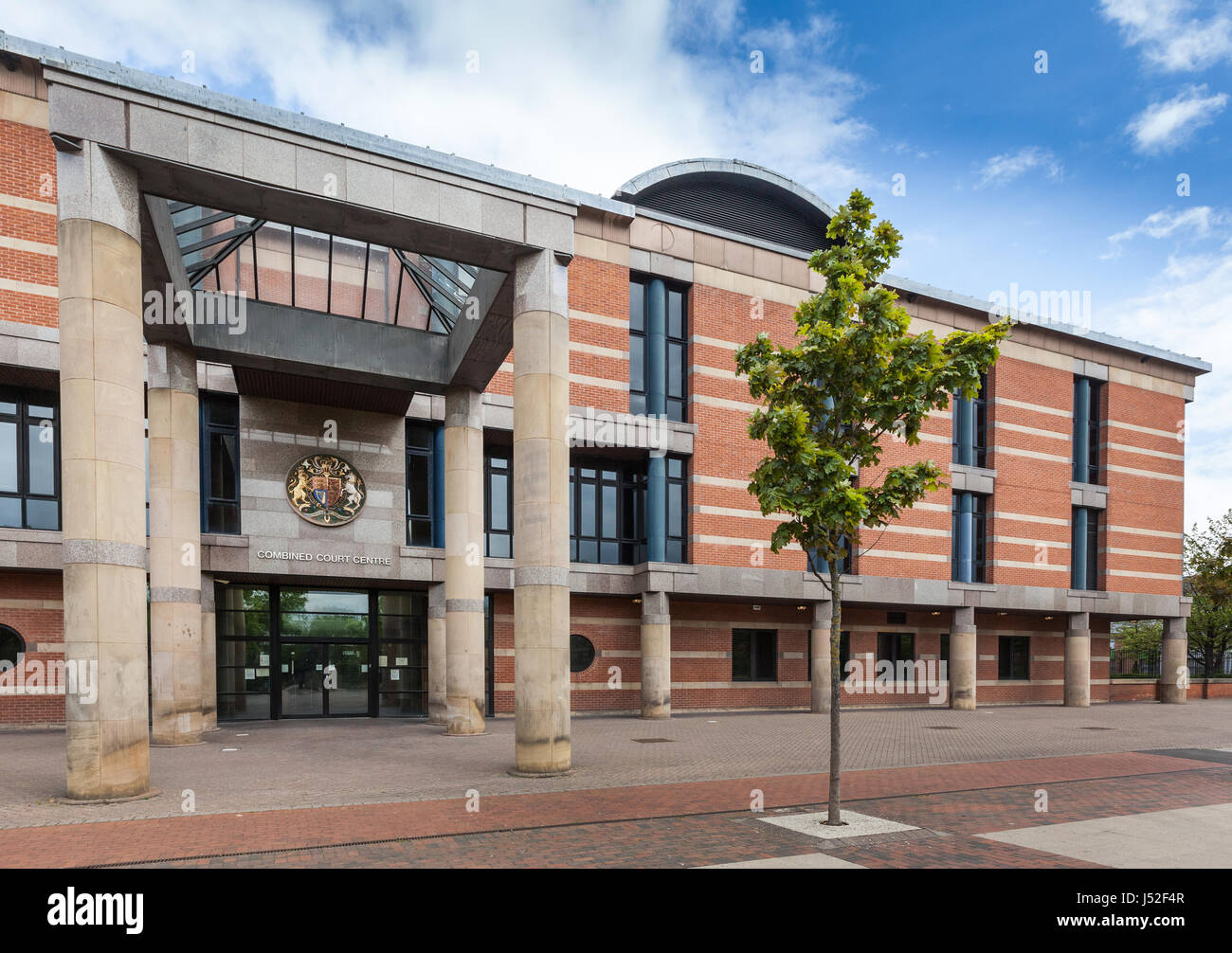 Teesside Crown Court Middlesbrough Stockfoto