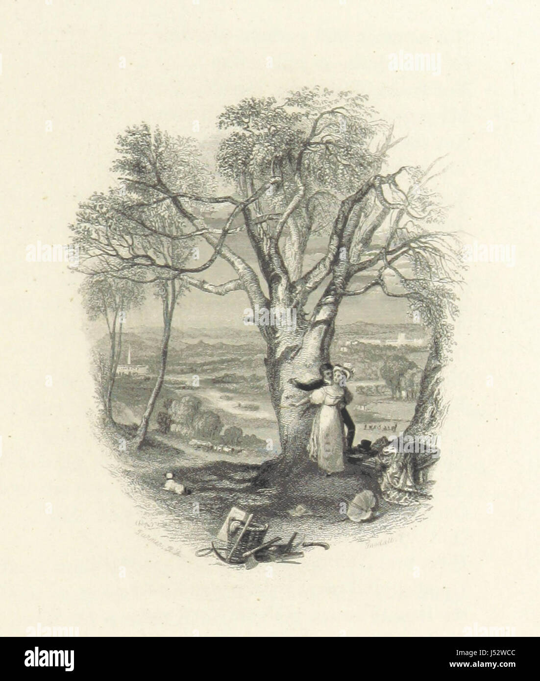 Die poetischen Werke von Thomas Campbell. [Mit einem Porträt und Vignetten nach Entwürfen von J. M. W. Turner.] Stockfoto