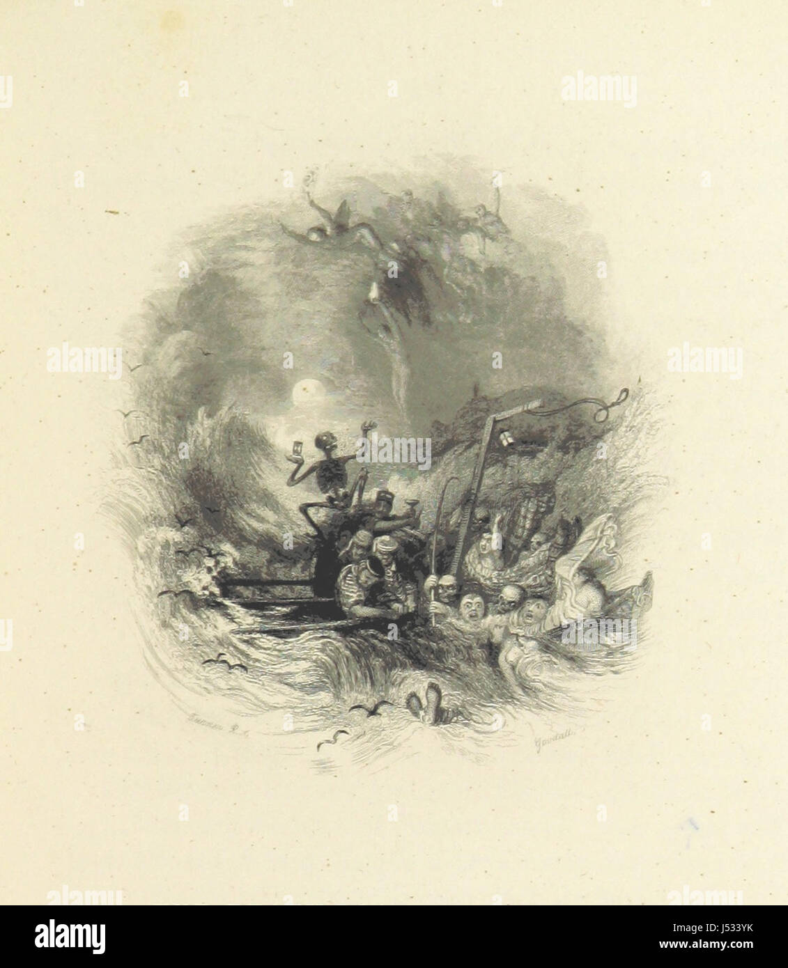Die poetischen Werke von Thomas Campbell. [Mit einem Porträt und Vignetten nach Entwürfen von J. M. W. Turner.] Stockfoto