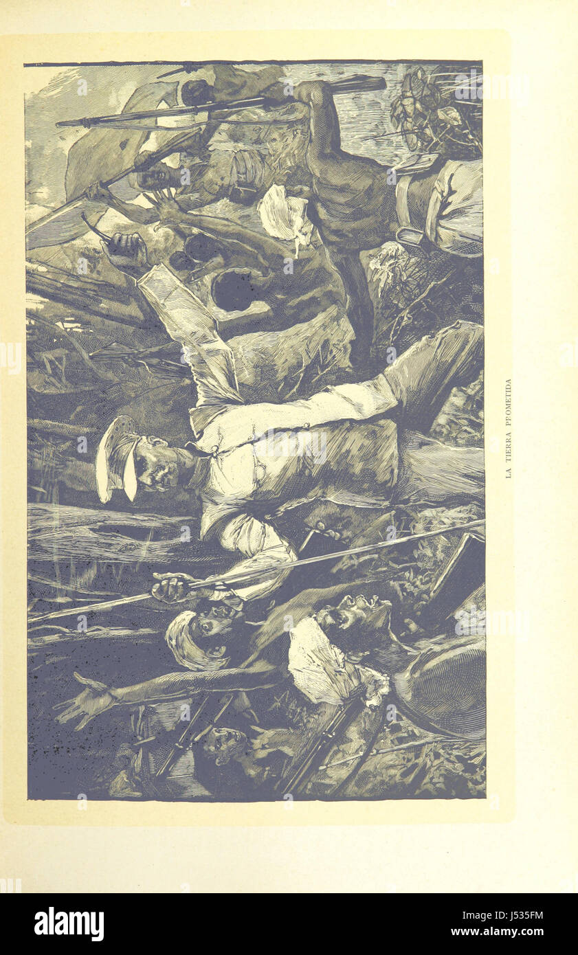 En el África Tenebrosa. Historia... Traducida... Por J. Coroleu... Edición Ilustrada usw. Stockfoto