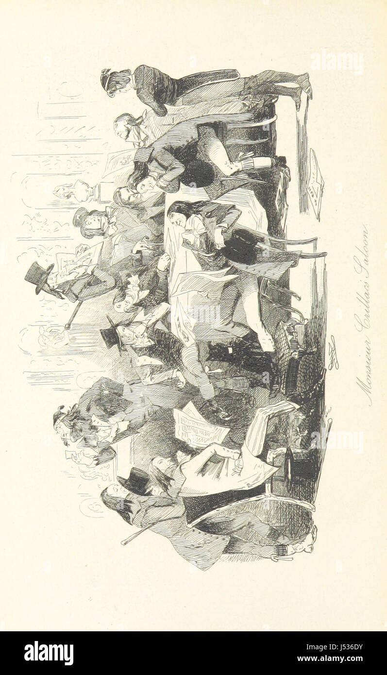 Tom Burke "Unsere."... Mit Illustrationen von Phiz Stockfoto
