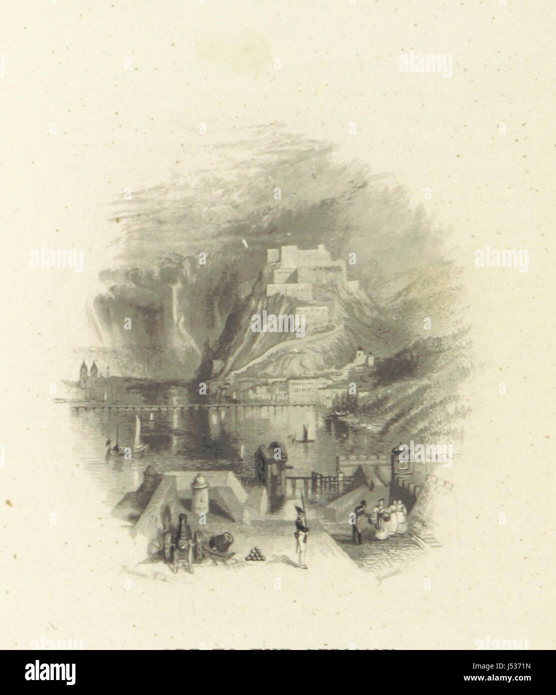 Die poetischen Werke von Thomas Campbell. [Mit einem Porträt und Vignetten nach Entwürfen von J. M. W. Turner.] Stockfoto