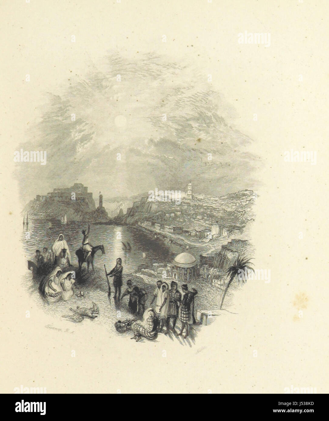 Die poetischen Werke von Thomas Campbell. [Mit einem Porträt und Vignetten nach Entwürfen von J. M. W. Turner.] Stockfoto
