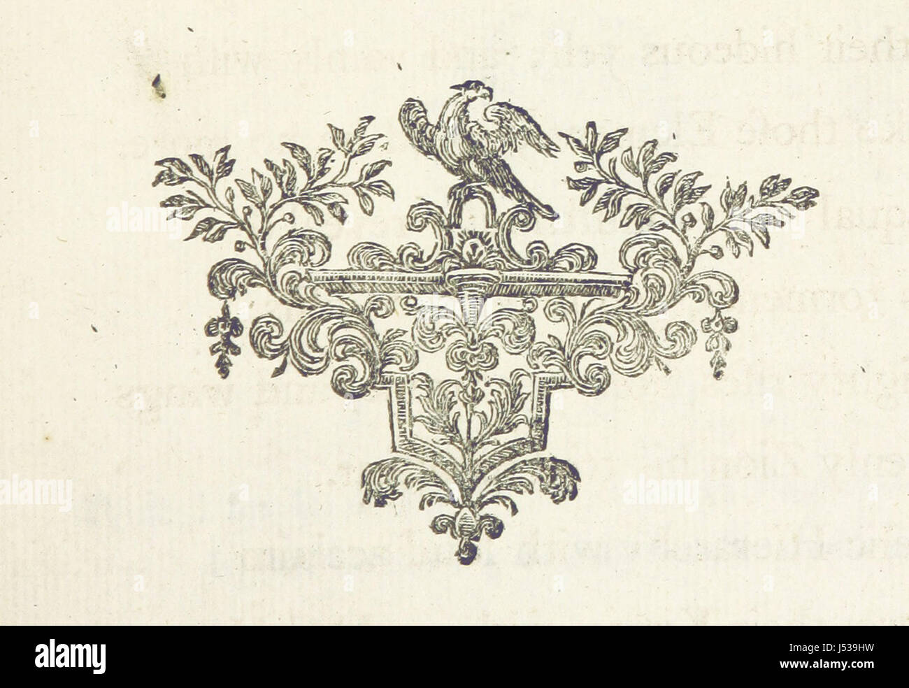 Die Gerechtigkeit des höchsten Wesens, ein Gedicht Stockfoto