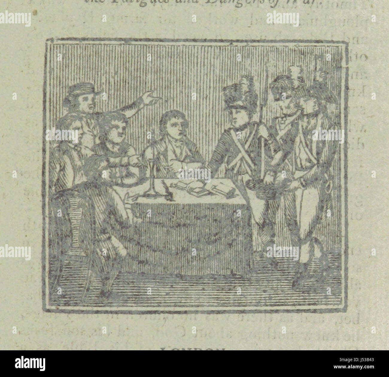 [Die Geschichte und die Abenteuer von Ben der Soldat, etc. [ein religiöses Traktat.]] Stockfoto