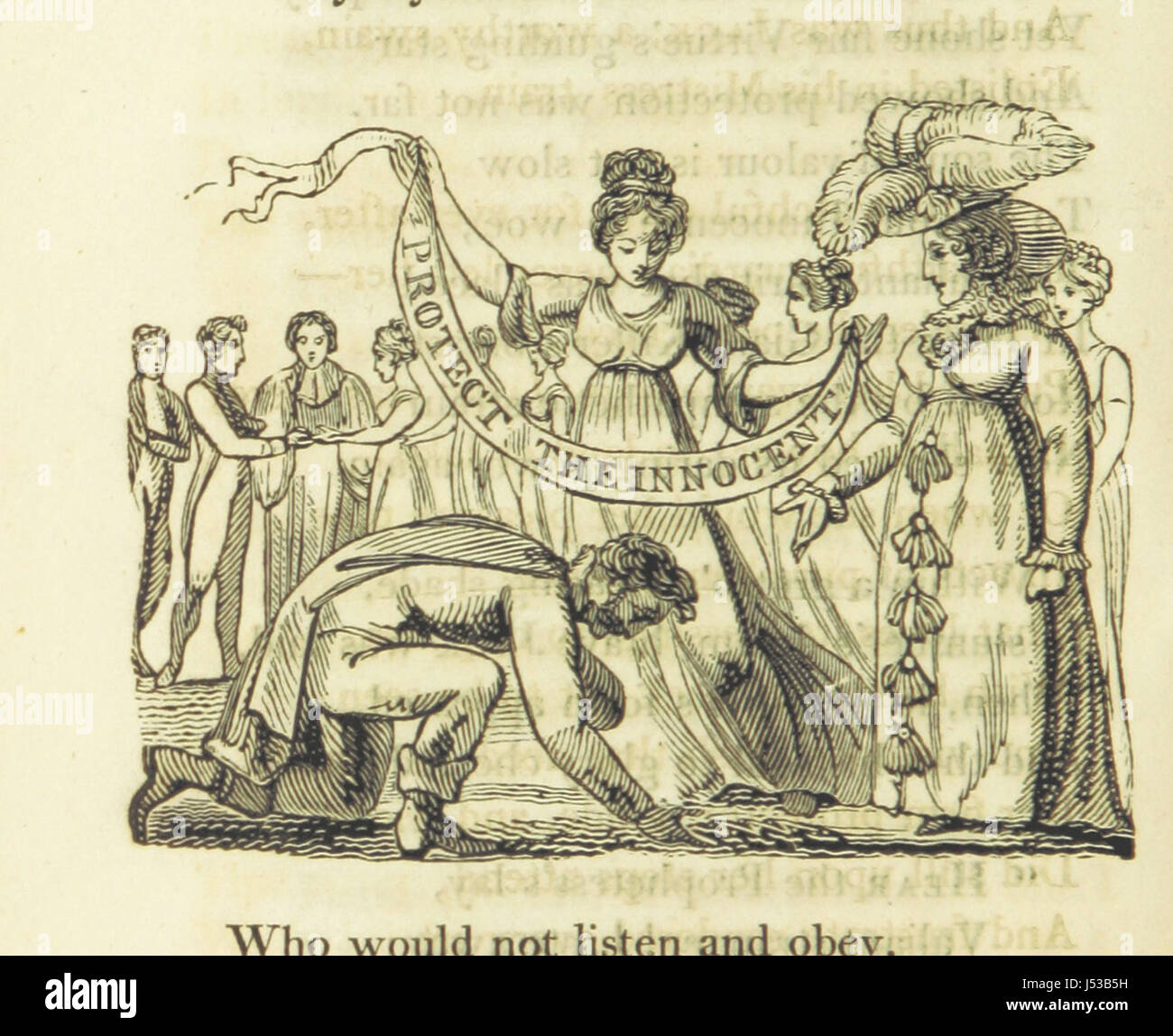 "Jack and the Queen Killer" ist eine politische Satire, die politische Persönlichkeiten und gesellschaftliche Fragen kritisch betrachtet. Das Werk reflektiert den Kommentar des Autors über den Zustand der Politik während seiner Veröffentlichungszeit. Stockfoto