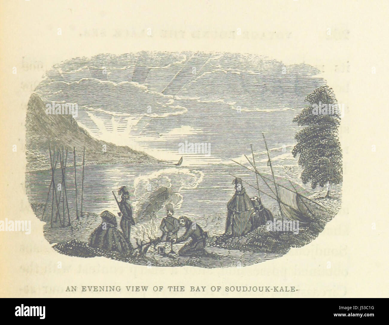 Reisen in Circassia, Krim Tartary & c., einschließlich einen Dampf Reise auf der Donau von Wien nach Konstantinopel und rund um das Schwarze Meer im Jahre 1836 Stockfoto