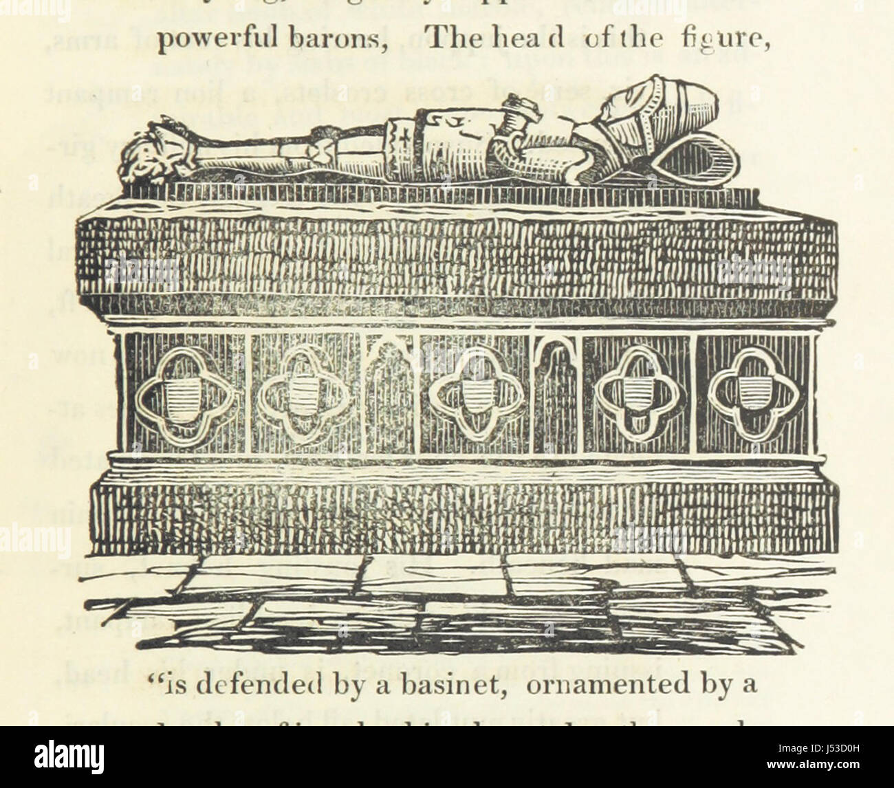 Die Geschichte und Altertümer der Horsham... Illustriert von Holzstichen und lithographische Ansichten Stockfoto