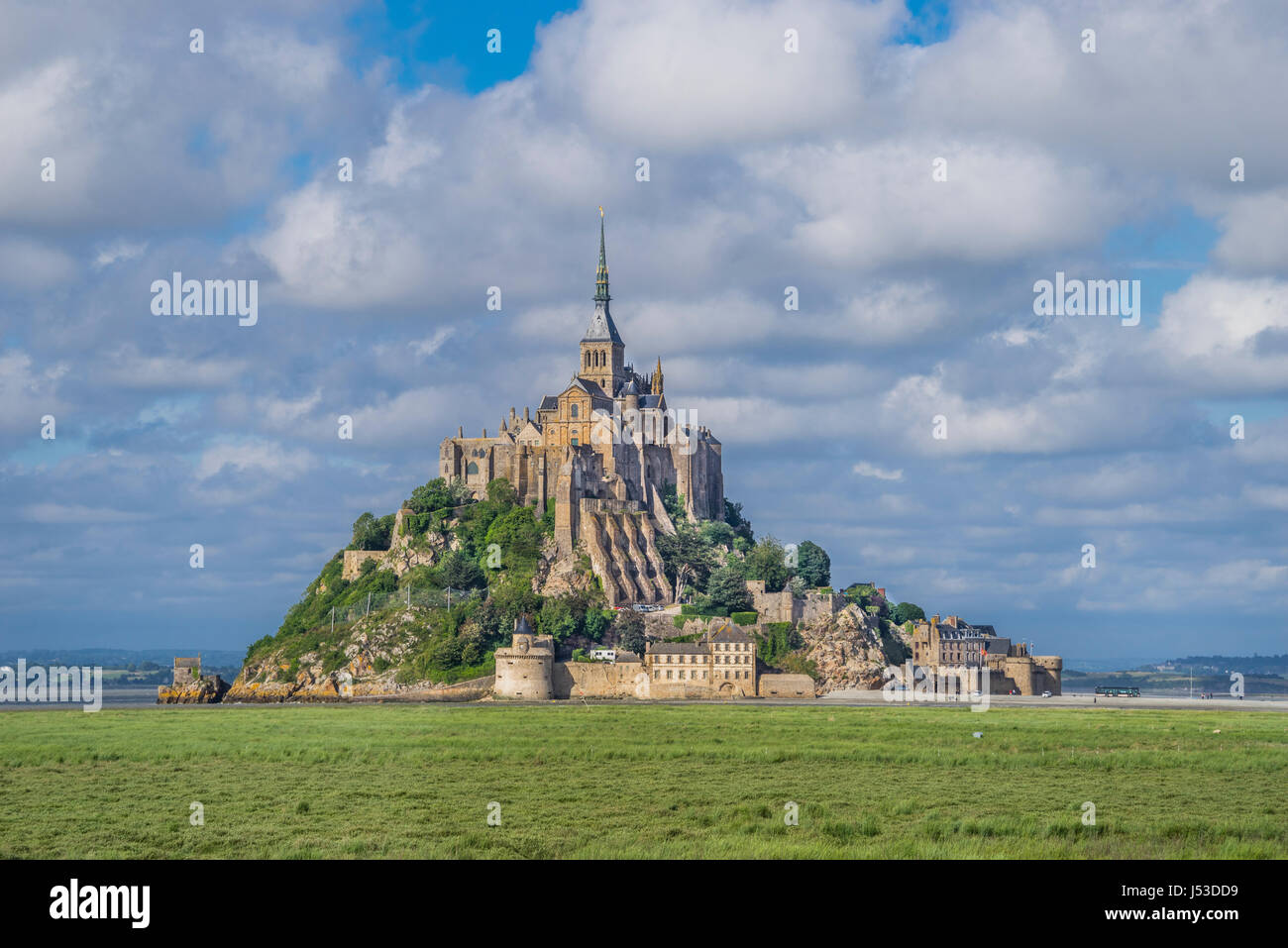 Frankreich, Normandie, Mont Saint-Michel Stockfoto