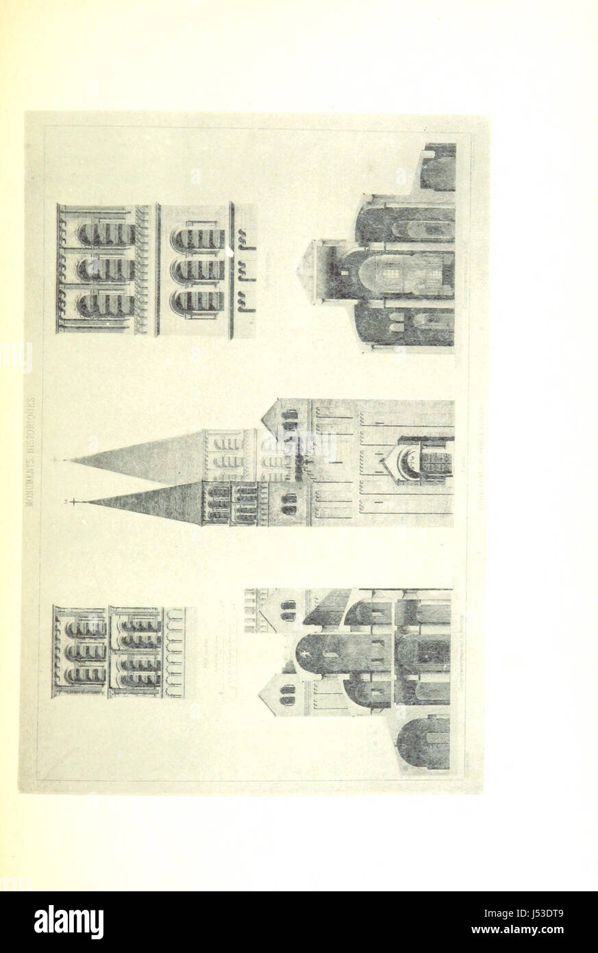 Bild entnommen Seite 315 der "Histoire De La Ville & du Canton de Tournus, Contenant Les dokumentiert Inédits des Manuscrits de Bompar... par E. Meulien... Ouvrage Orné de... Huit Phototypies, etc. " Stockfoto
