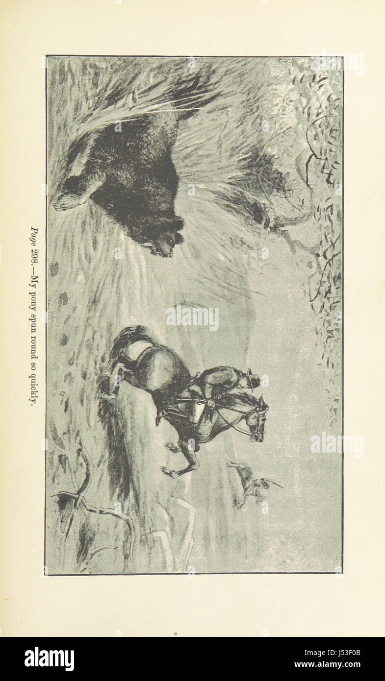 Sport und Abenteuer unter den nordamerikanischen Indianern... Mit... Illustrationen, etc. Stockfoto