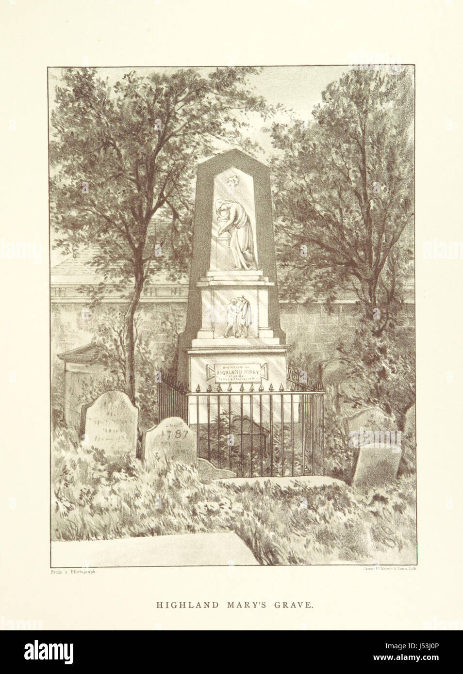 „Views & Reminiscences of Old Greenock“ ist ein historisches Werk, das die Vergangenheit von Greenock, Schottland, erfasst. Der Buchdruck von A. Williamson bietet einen Einblick in die Landschaft, Kultur und Geschichte der Stadt. Stockfoto