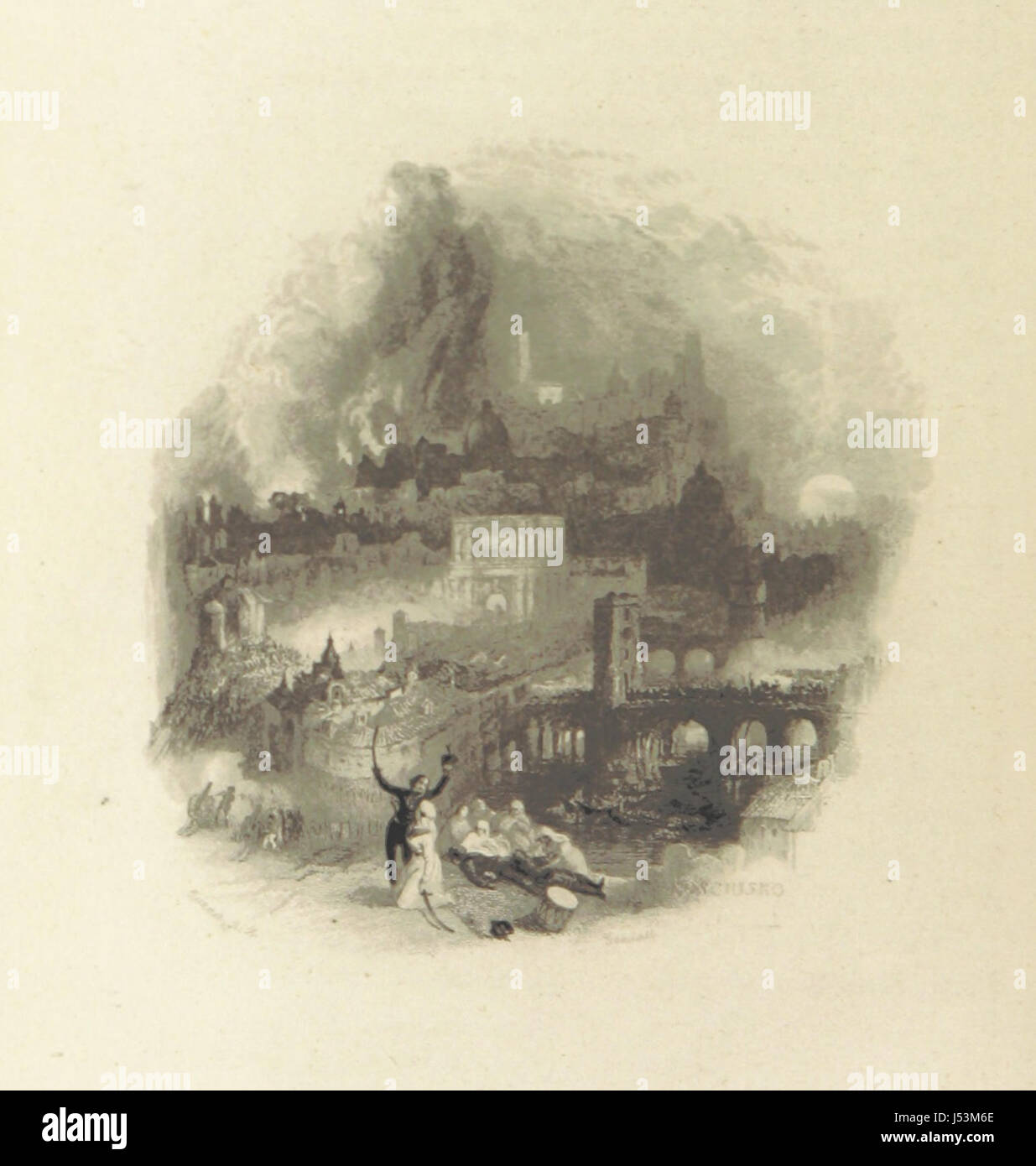 Die poetischen Werke von Thomas Campbell. [Mit einem Porträt und Vignetten nach Entwürfen von J. M. W. Turner.] Stockfoto