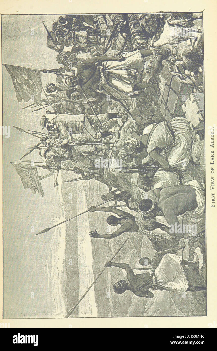 Stanley and Africa ist ein historischer Bericht von Eva Hope, die auch das Leben von General Gordon verfasste. Das Buch behandelt das Leben und die Reisen von Henry Morton Stanley in Afrika und beleuchtet seine Entdeckungen, Begegnungen und Beiträge zu geographischen Entdeckungen. Es enthält Illustrationen, die Stanley's afrikanische Expeditionen und die Herausforderungen zeigen, denen er im Herzen Afrikas gegenüberstand. Stockfoto