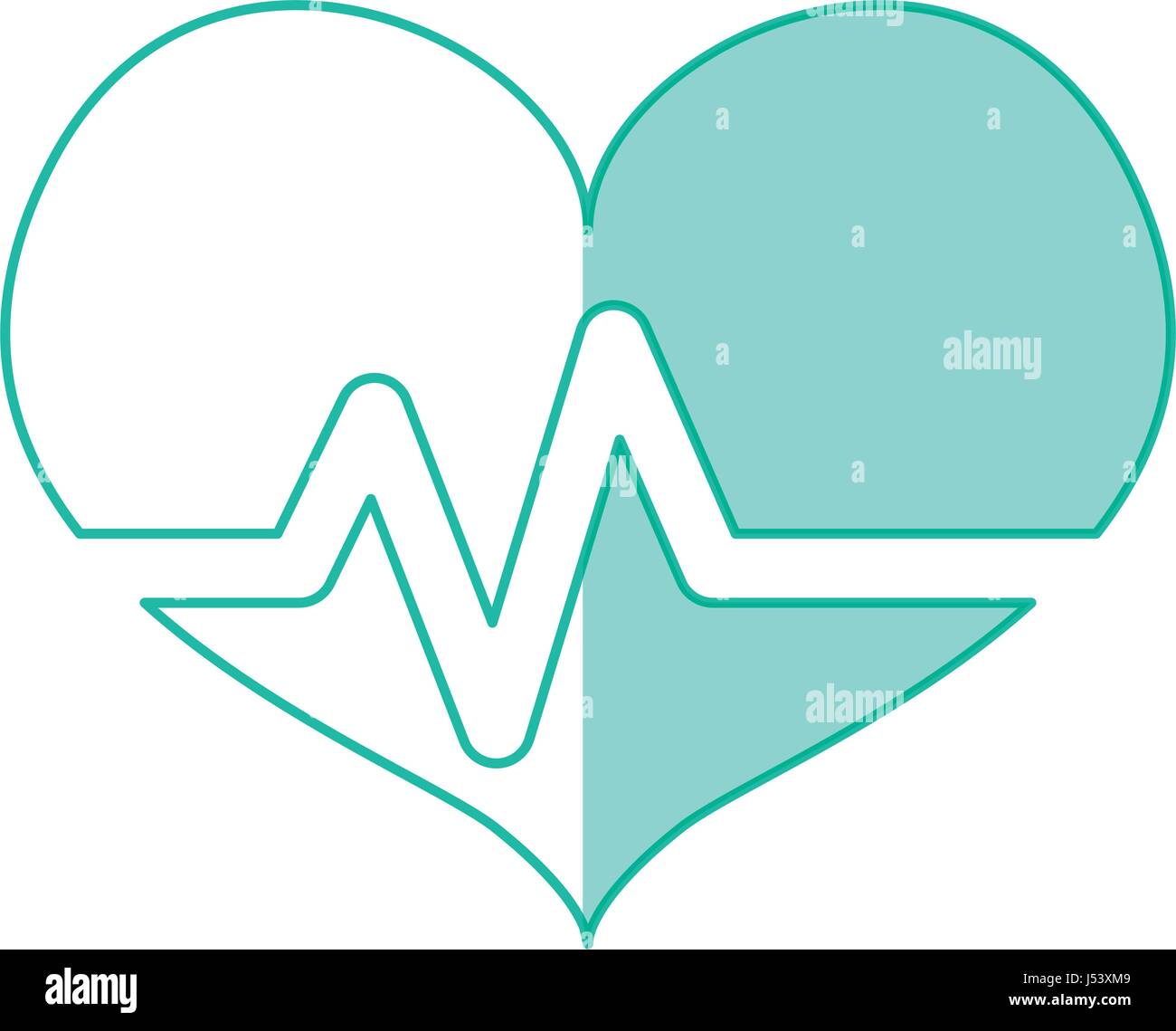 Schlagendes Herz Stock Vektorgrafiken Kaufen Alamy