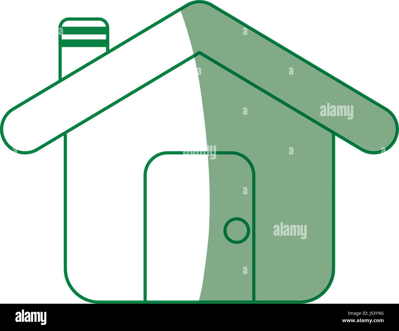 Hausbau nach Hause Stock Vektor