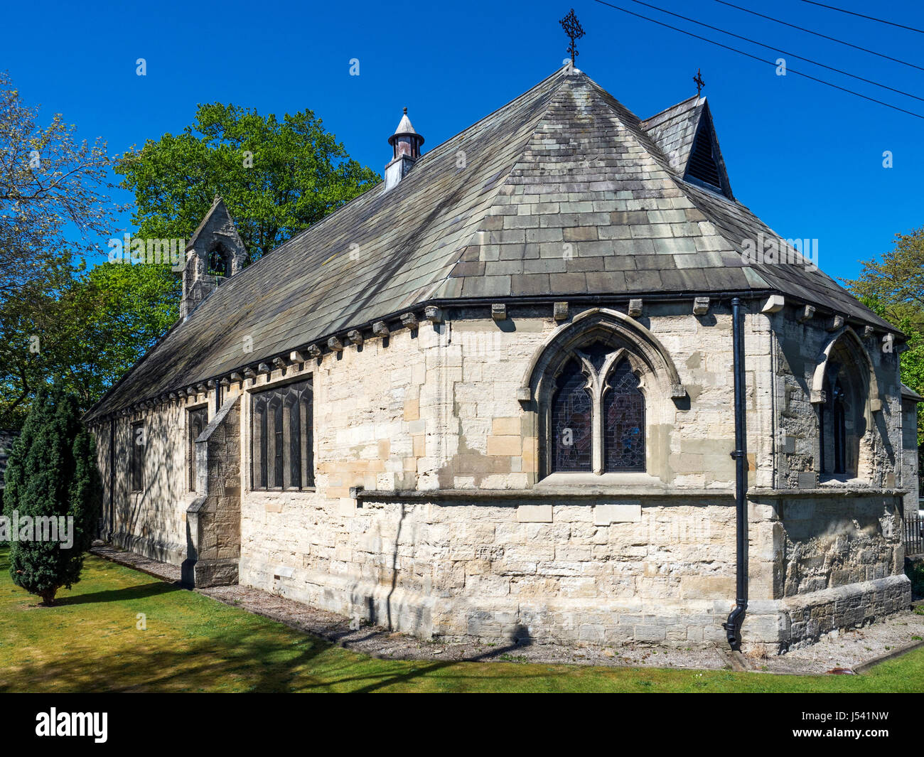 St Johns Kirche Galerie Ripon North Yorkshire England Stockfoto