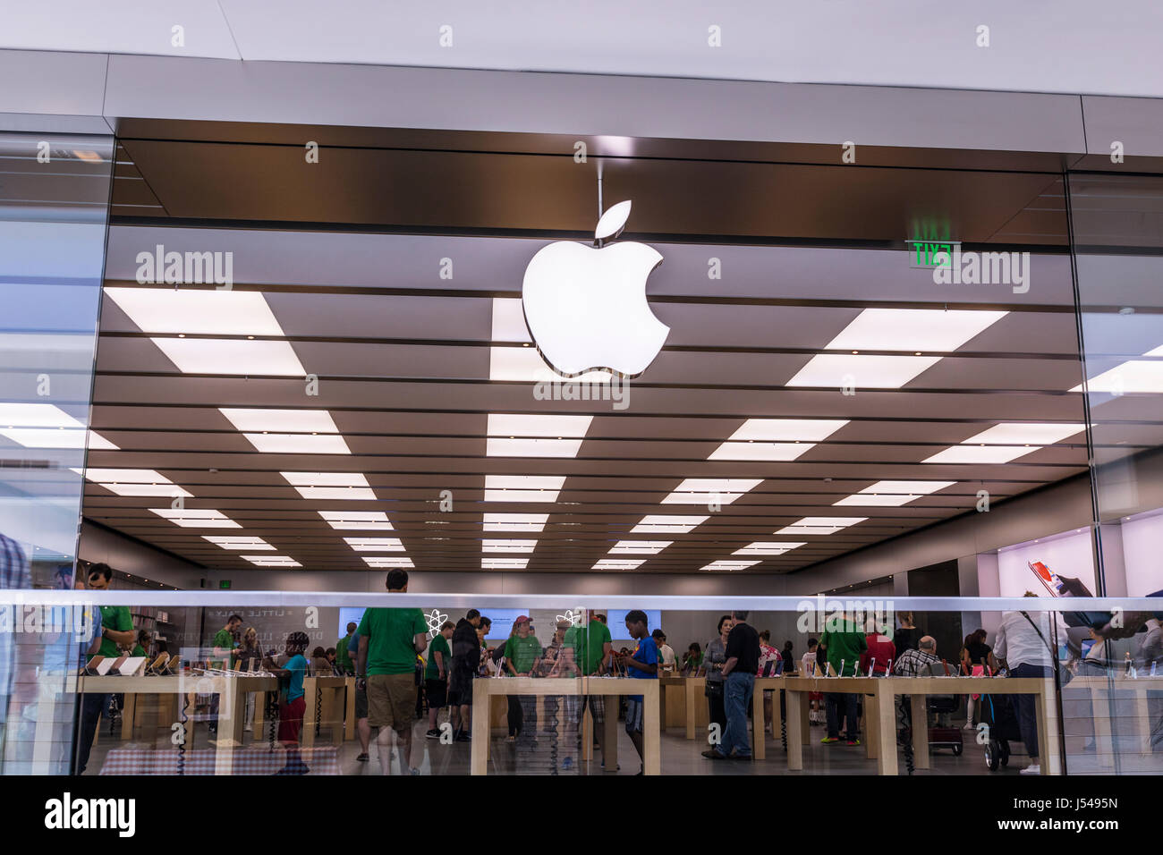 Cincinnati - ca. Mai 2017: Apple Store Einkaufszentrum Lage. Apple verkauft und wartet, iPhones, iPads, iMacs und Macintosh-Computern ich Stockfoto