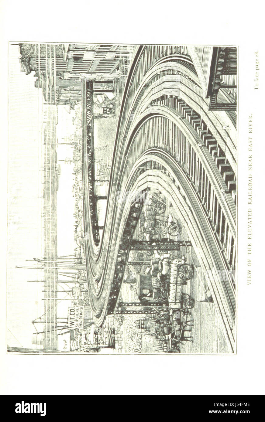 Ein Reisebericht über einen Besuch in den östlichen Staaten von Amerika, in dem die kulturellen, historischen und landschaftlichen Aspekte der Region während der Reise des Autors beschrieben werden. Stockfoto