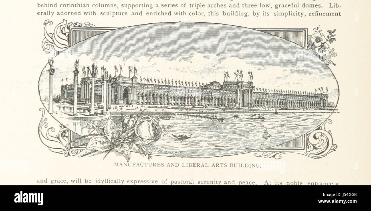 Die Geschichte von Chicago. (Bd. II. von J. Kirkland und C. Kirkland, 1894.) Stockfoto