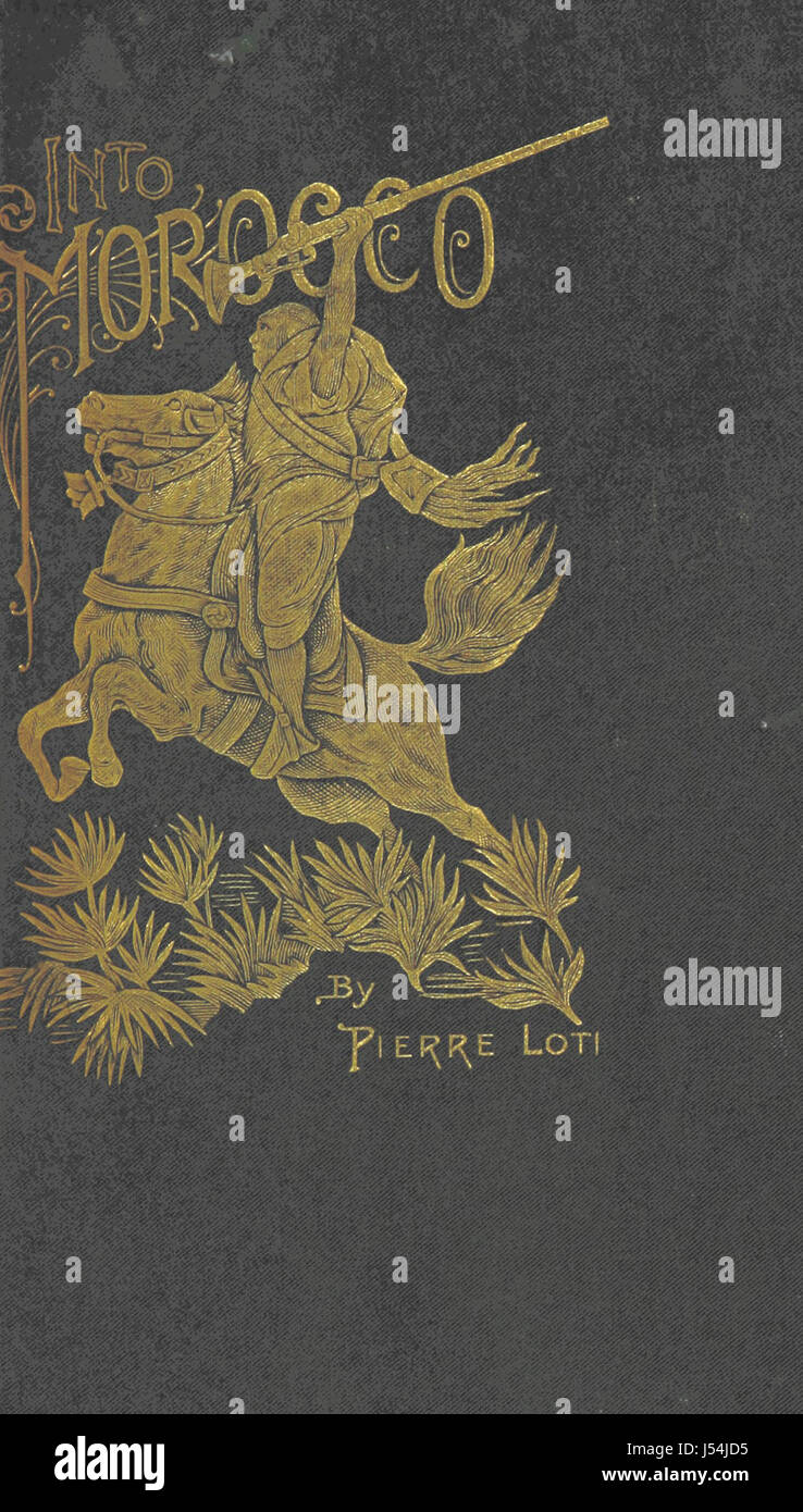 In Marokko... Illustriert von Benjamin Constant und Aimé Marot Stockfoto