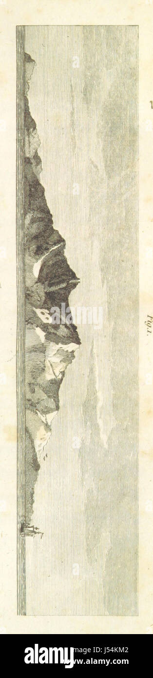 „Reisen in Ober- und Unterägypten“ von Vivant Denon bietet detaillierte Berichte über die Reise des Autors durch Ägypten, ergänzt durch zahlreiche Gravuren, die alte ägyptische Stätten darstellen. Stockfoto