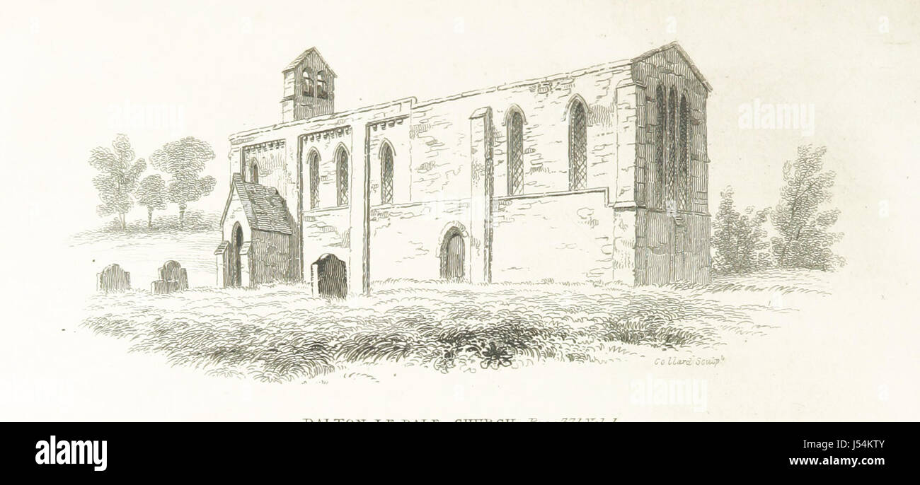 Eine topographische, historische und deskriptive Sicht des County Palatine of Durham, etc., von E. Mackenzie und [weiter] M. Ross Stockfoto