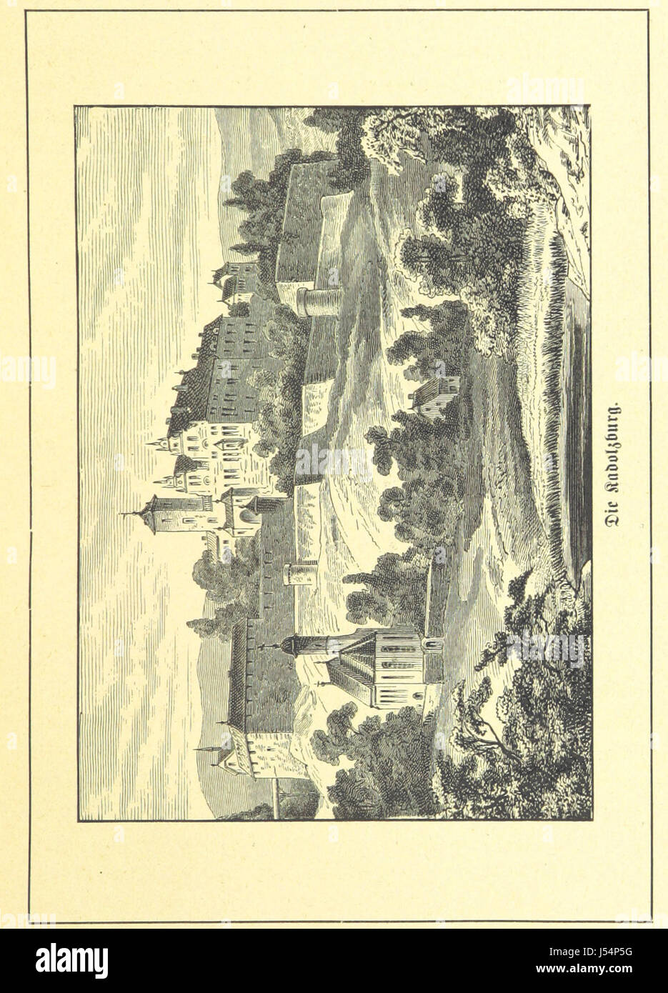 "Das Haus Hohenzollern und das deutsche Reich" bedeutet "das Haus Hohenzollern und das Deutsche Reich". Dies bezieht sich auf die Geschichte der Hohenzollern und ihre Auswirkungen auf das Deutsche Reich, wobei der politische und historische Kontext ihrer Herrschaft im Vordergrund steht. Stockfoto