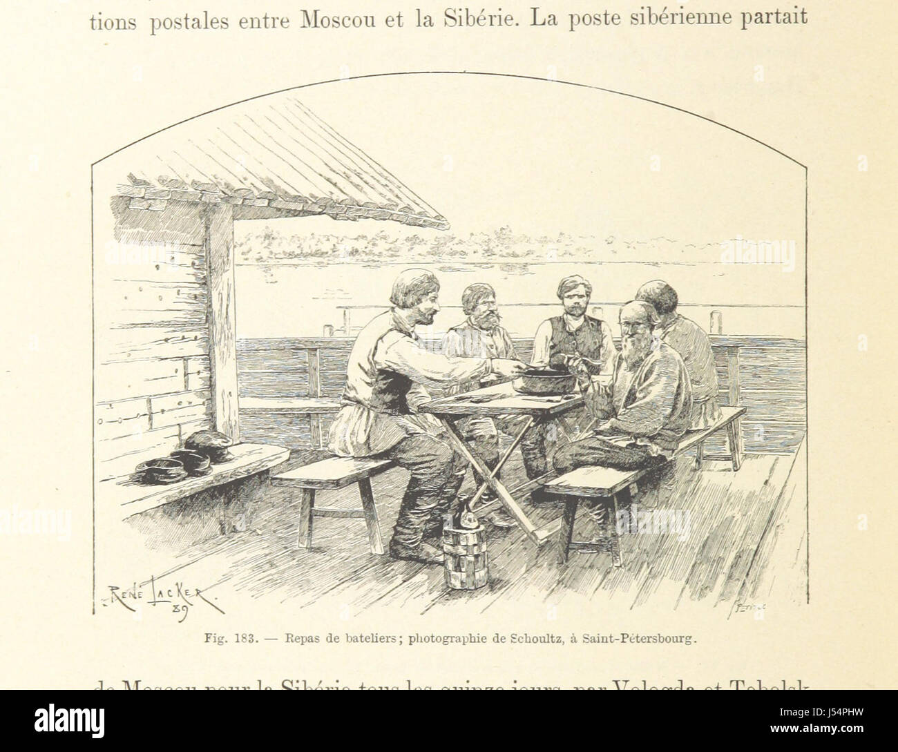 La Sainte Russie. La Cour, l'Armée... et le Peuple. Ouvrage Contenant... Chromolithographien et... Gravuren, etc. Stockfoto