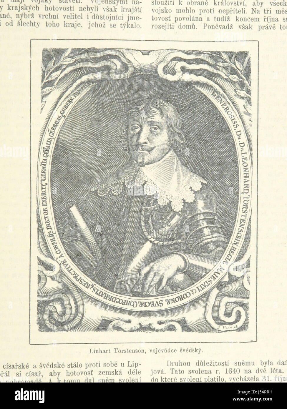 Dejiny Cech a Moravy od roku 1620 do roku 1648 ist ein historisches Werk, das die Geschichte Böhmens und Mährens von 1620 bis 1648 beschreibt. Sie konzentriert sich auf die politischen, sozialen und militärischen Entwicklungen in der Region während dieser turbulenten Periode. Stockfoto