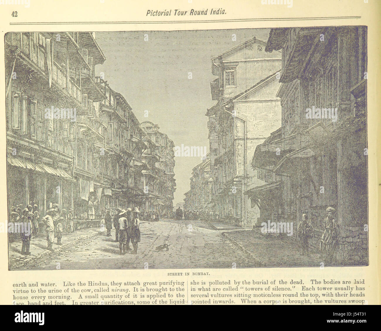 [Pictorial Tour rund um Indien, mit Bemerkungen über Indien Vergangenheit und Gegenwart, angebliche und wahre Ursachen der indischen Armut, vermeintliche oder tatsächliche, zwölf verfügbaren Mittel für Förderung des Reichtums des Landes, etc..] Stockfoto