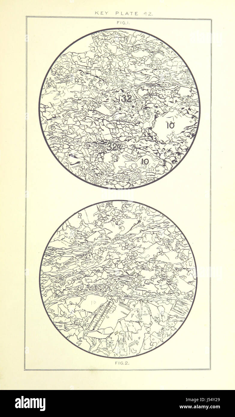 Britische wurden: unter besonderer Berücksichtigung der magmatischen Gesteine. Mit... Platten. (Glossar der Begriffe, die Felsen von F. H. Hatch zu beschreiben.) Stockfoto