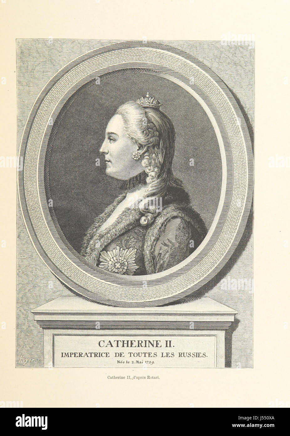 La Sainte Russie. La Cour, l'Armée... et le Peuple. Ouvrage Contenant... Chromolithographien et... Gravuren, etc. Stockfoto