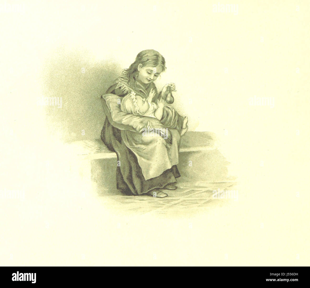 Kindheit-Tal. Die Lieblingssongs der Kindheit, mit neuen Bildern in Farbe von John Lawson, etc. Stockfoto