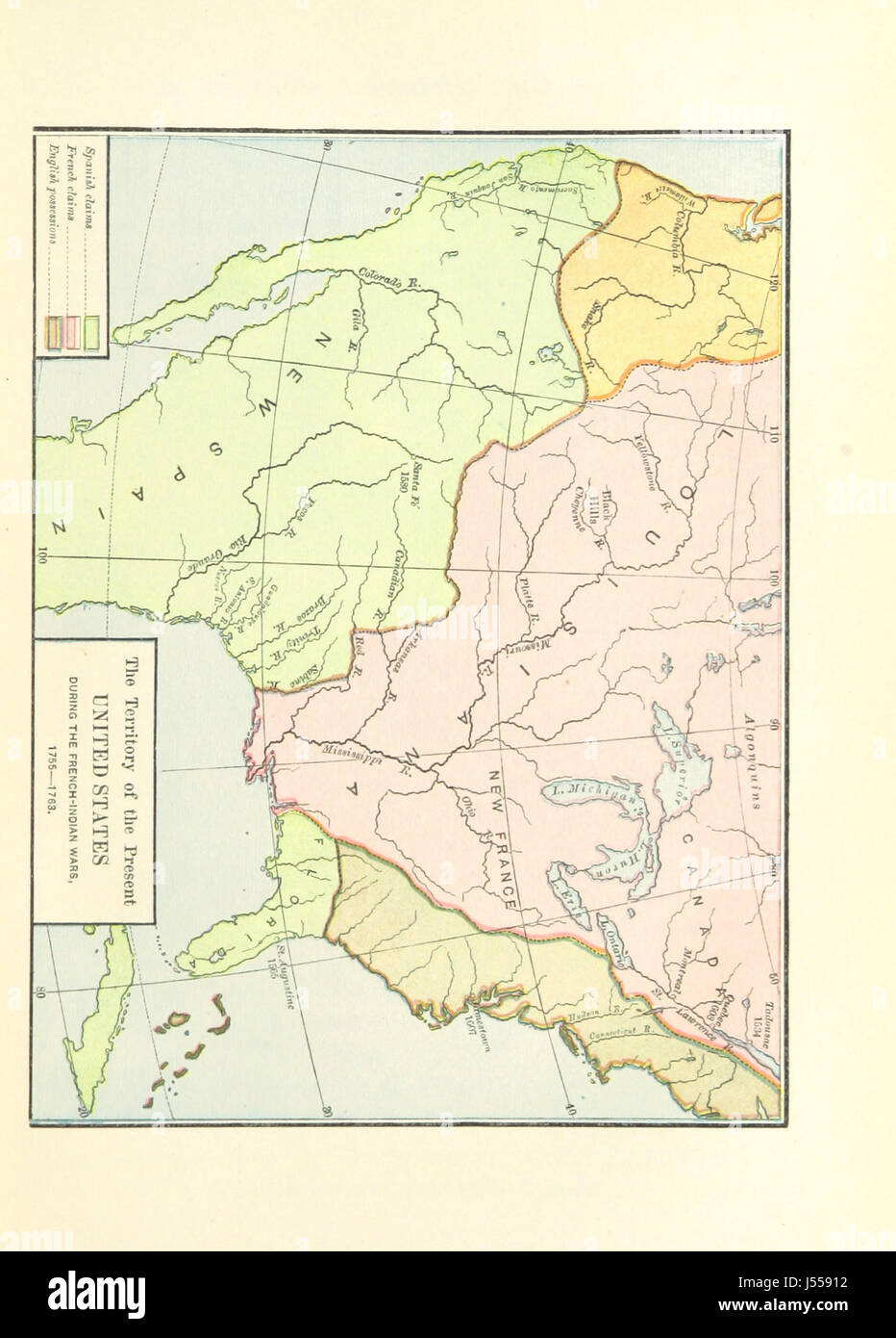 Bild von Seite 85 von "The Old Northwest, mit Blick auf die dreizehn Kolonien, wie durch die Royal Charter konstituiert" Stockfoto