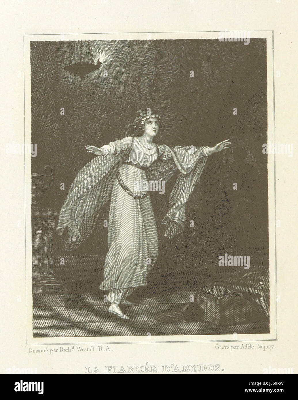 Dies ist die dritte Ausgabe der vollständigen Werke von Lord Byron, übersetzt ins Französische von A.-P. Pichot und E.-D. S., mit Essays über Byrons Genie und Charakter, sowie einem Porträt und Übersetzungen ausgewählter Werke. Stockfoto