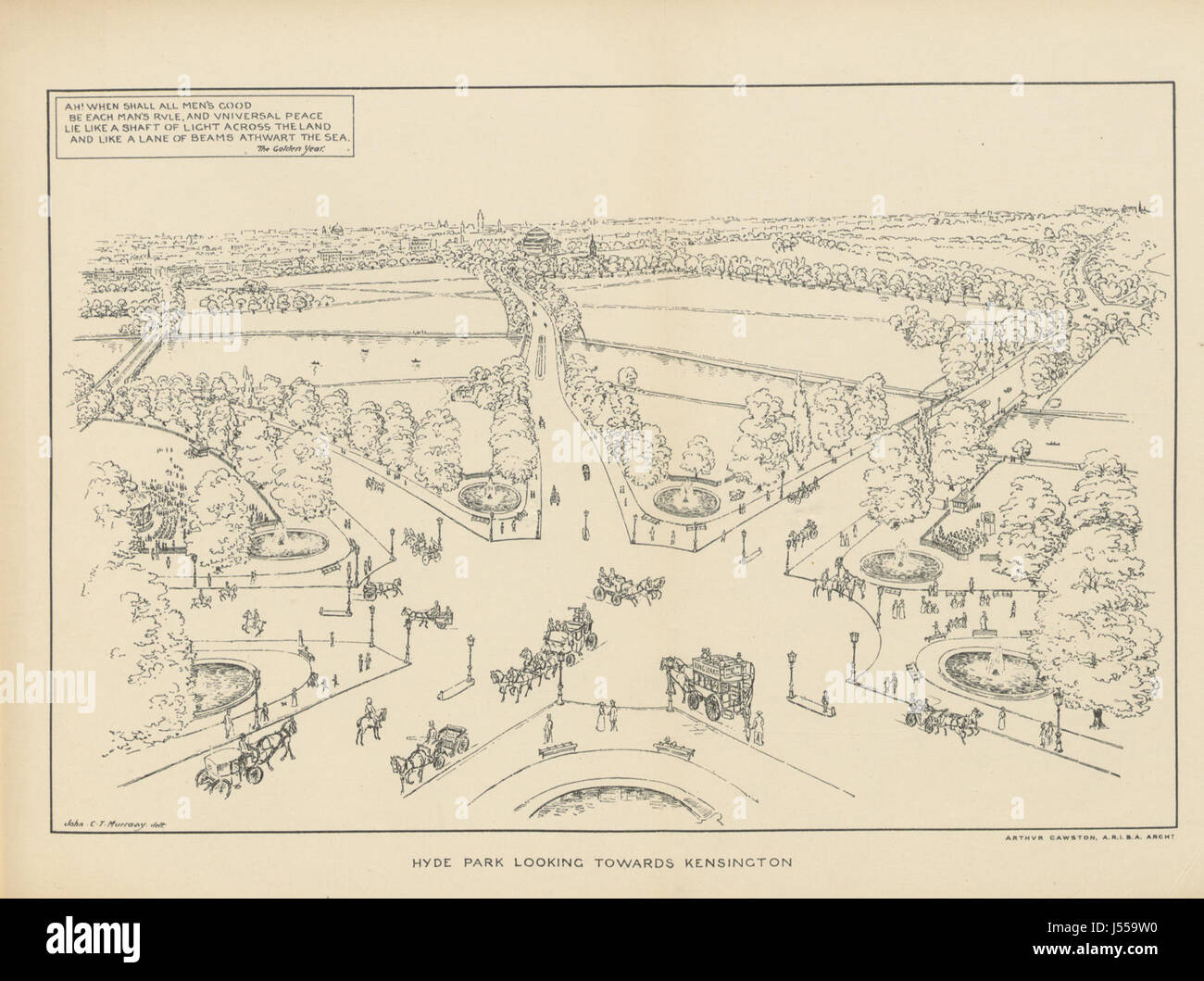 Bild entnommen Seite 89 "A umfassende Regelung für Straße Verbesserungen in London, begleitet von Karten und Skizzen" Stockfoto