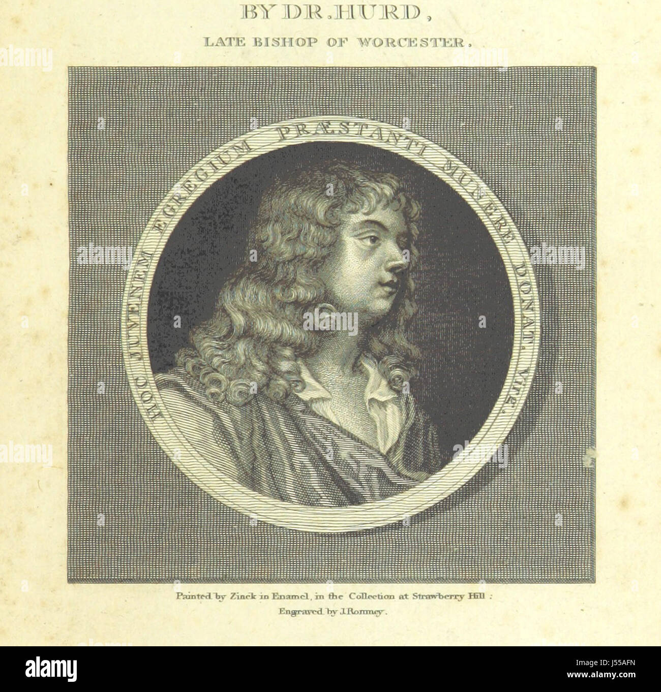 Die Werke des Herrn A. Cowley; in Prosa und Versen. Eine neue Ausgabe. Zeigen Sie die Stücke von Richard Hurd, D.D., später Bischof von Worcester ausgewählt; und auch seine Herrschaft Notizen und Dr. Johnsons Leben des Autors. [Mit einem Porträt nach C. F. Zincke.] Stockfoto