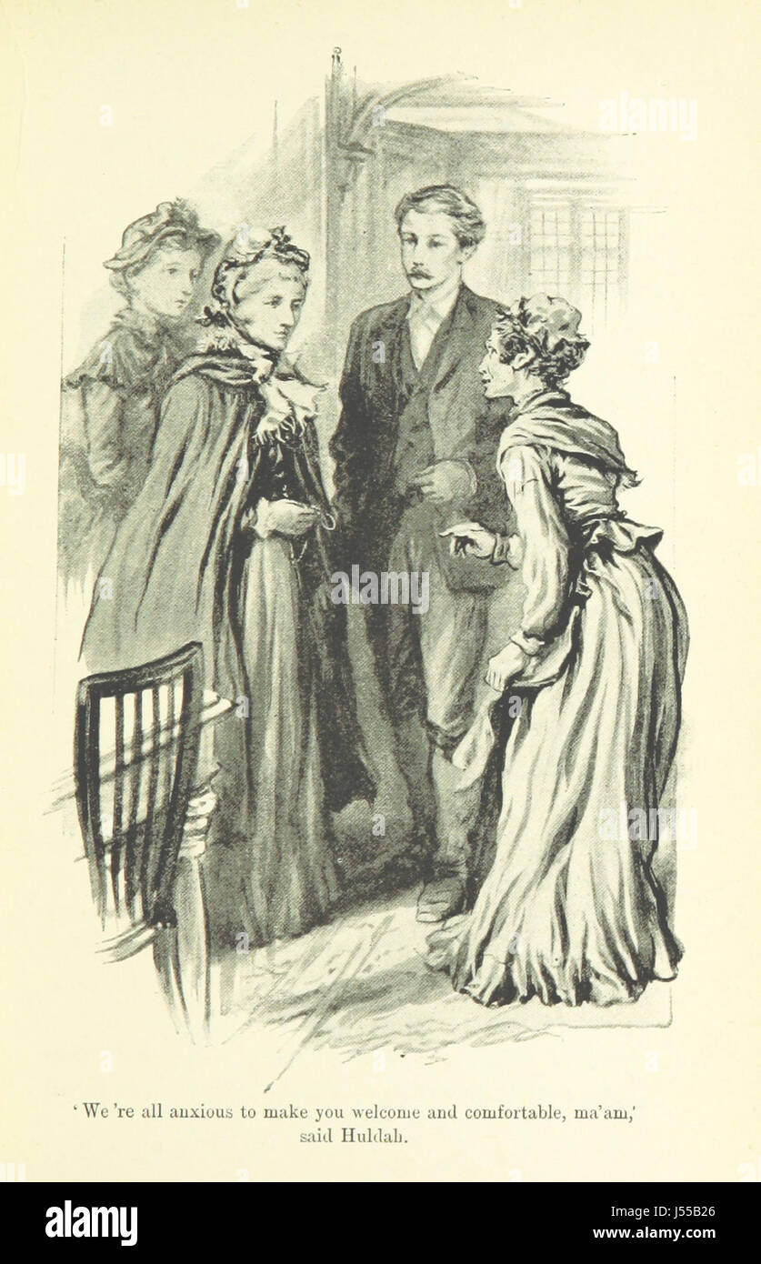 Dieses Bild ist von Seite 91 von „durch die Flut. Die Geschichte von einem abgelegenen Ort." Die Arbeit präsentiert eine detaillierte Erzählung eines kleinen, weniger bekannten Ortes und seiner Erfahrungen mit Überschwemmungen, wobei die Auswirkungen von Naturkatastrophen auf isolierte Gemeinden erfasst werden. Stockfoto