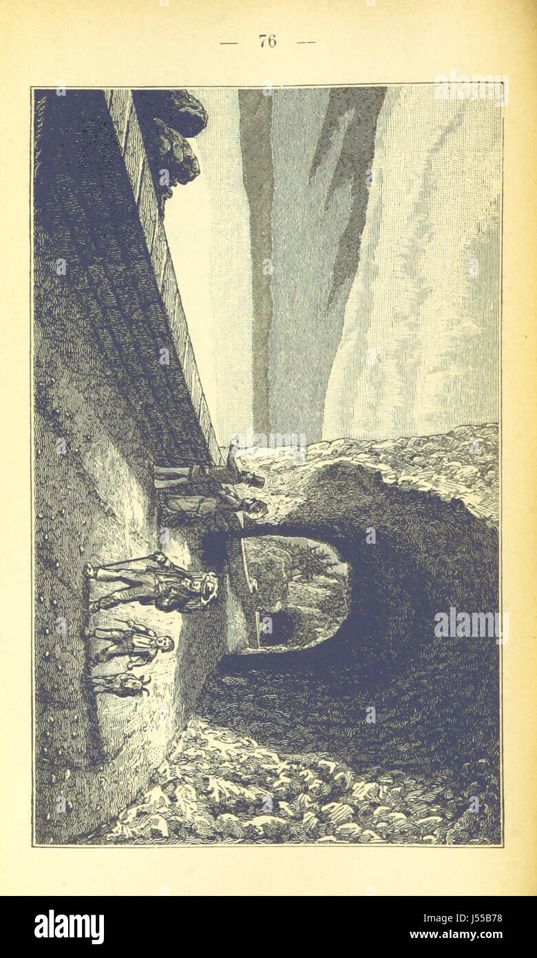 St. Beatenburg und Umgebung... Mit zahlreichen Abbildungen und einer Karte Stockfoto