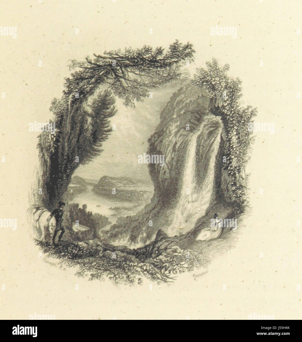 Die poetischen Werke von Thomas Campbell. [Mit einem Porträt und Vignetten nach Entwürfen von J. M. W. Turner.] Stockfoto