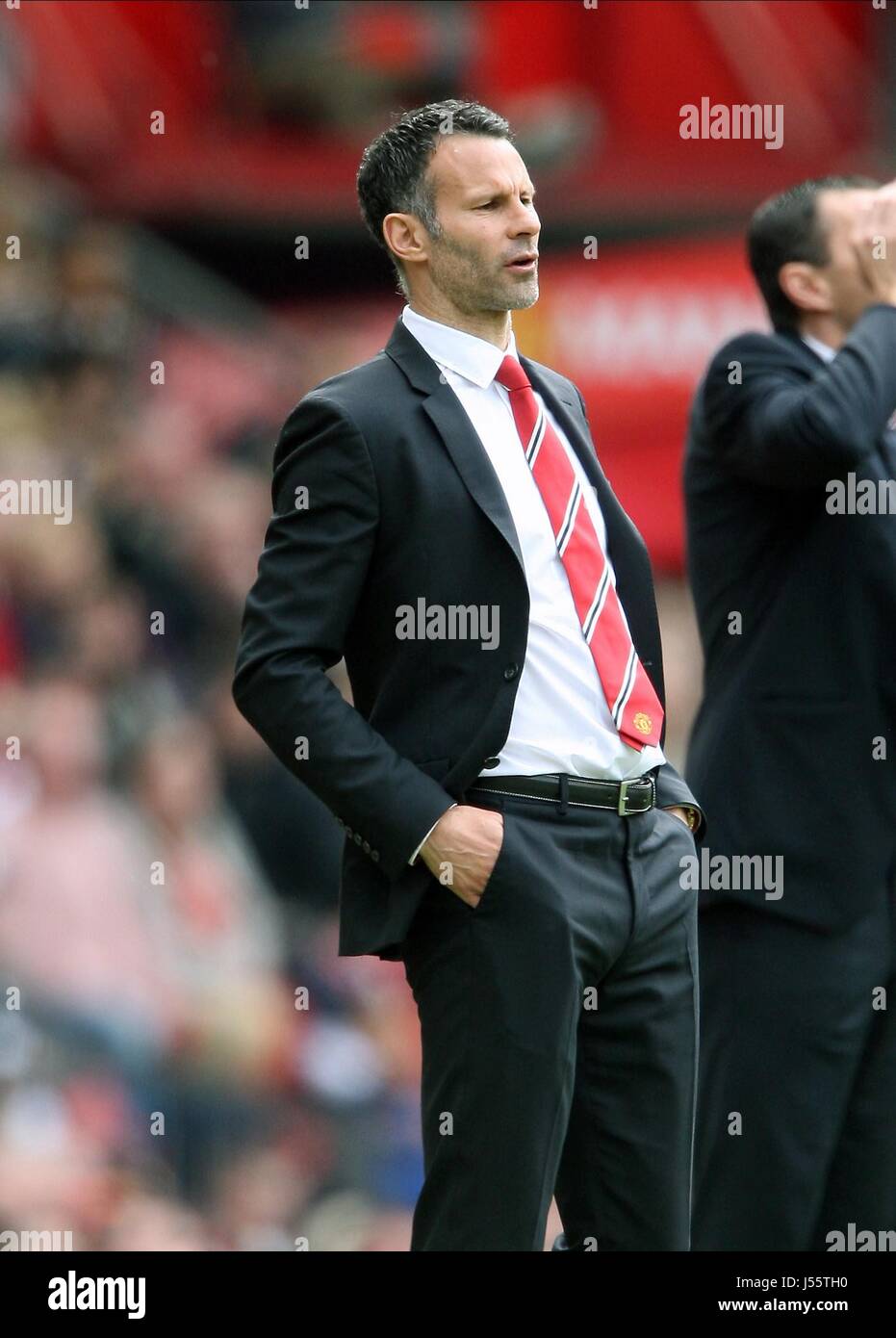 RYAN GIGGS MANCHESTER UNITED V SUNDERLAND OLD TRAFFORD MANCHESTER ENGLAND 3. Mai 2014 Stockfoto