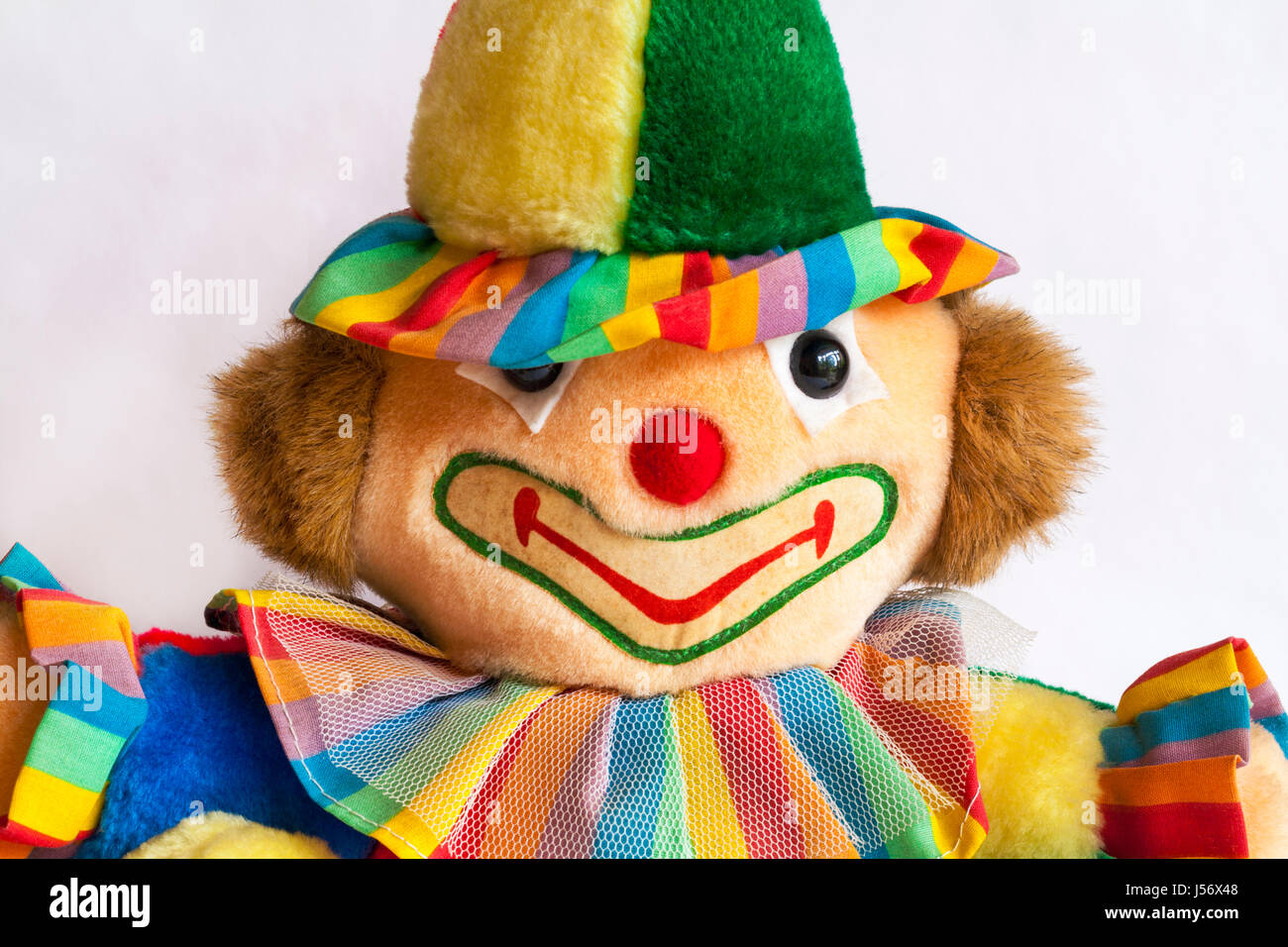 Clown weichen Kuscheltier Stockfotografie - Alamy