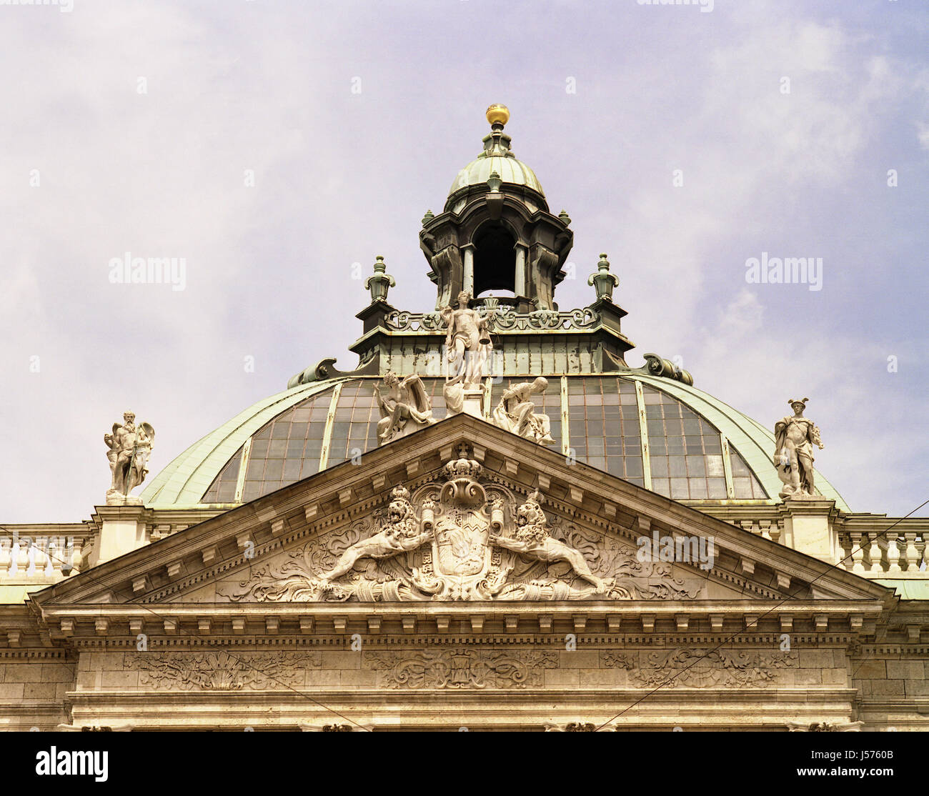 Münchner Justizpalast ich Stockfoto