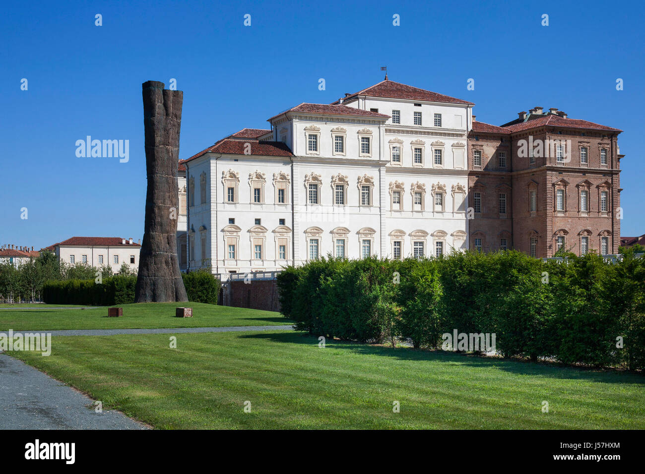 Königshaus von Residenzen des Hauses Savoyen, Venaria Reale, Turin, Italien Stockfoto