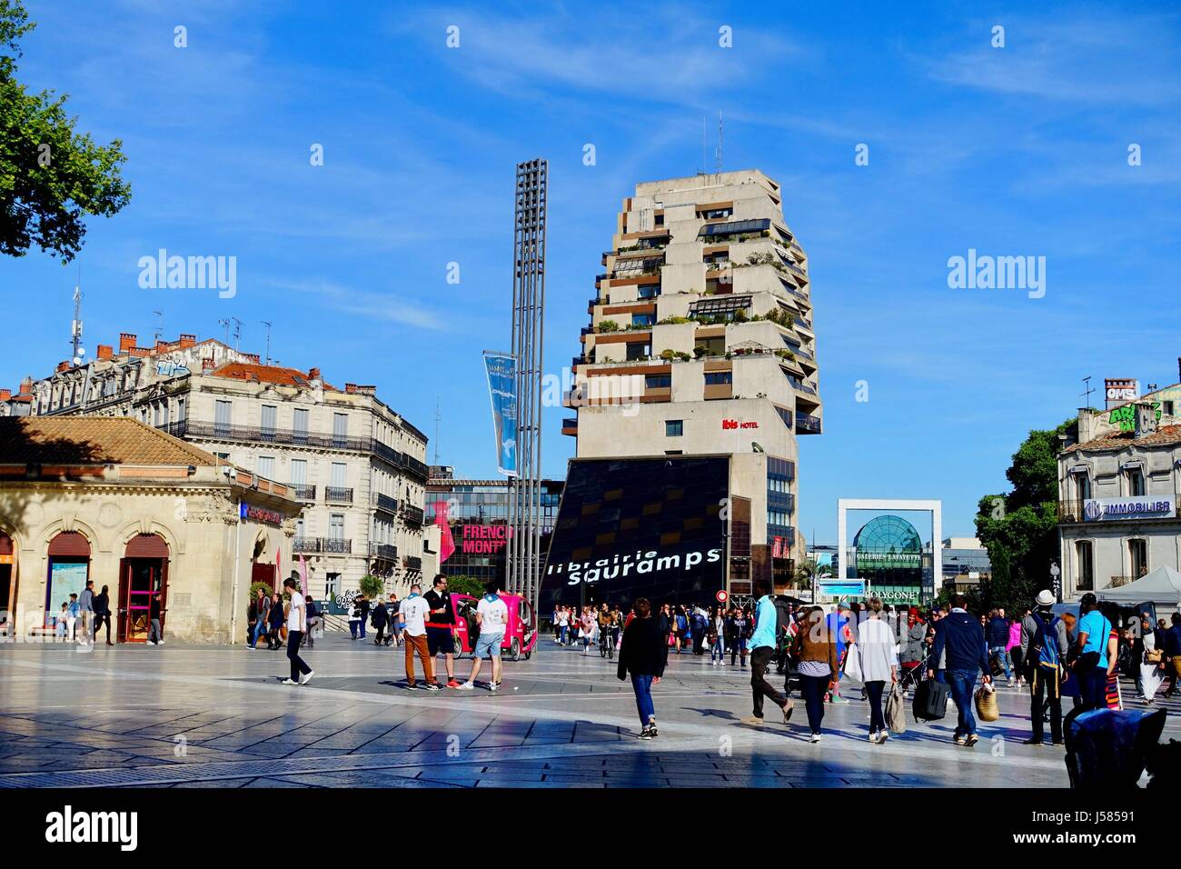 Montpellier Stockfoto